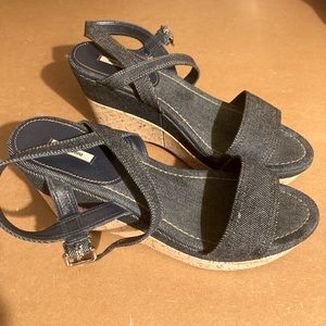 Miu Miu denim sandals , authentic purchased in Italy. Size 40